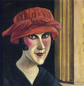 Woman With A Red Hat <br /><i>Frau Mit Roten Hat</i>
