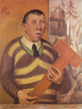 Portrait Of The Painter Franz Radziwill